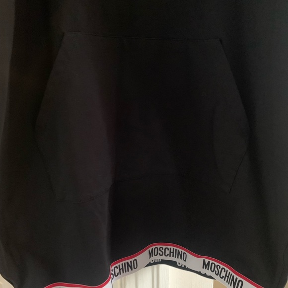 Authentic Moschino short dress with hoody new without tags NOT FOR SELL - Picture 6 of 8